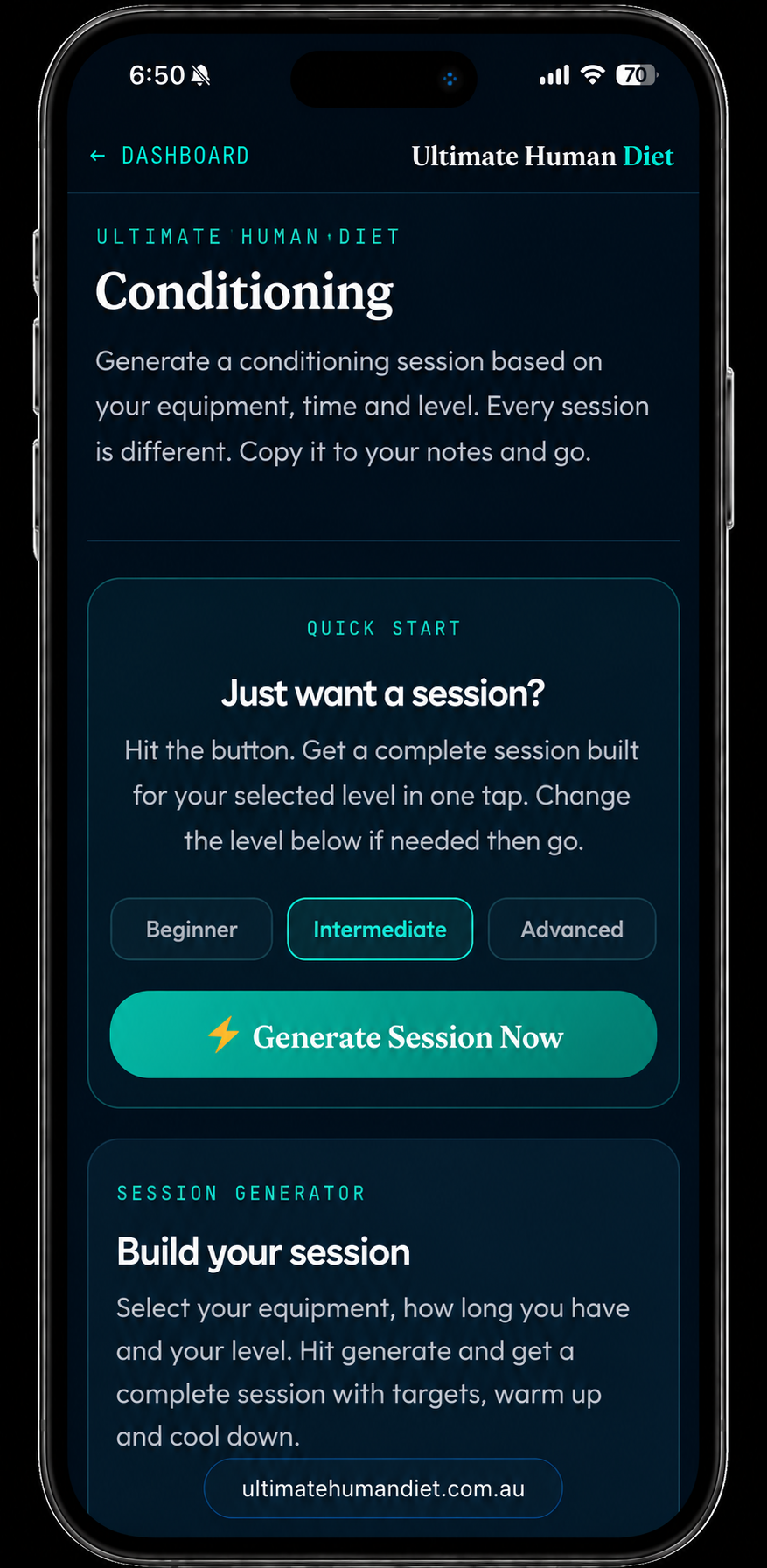 ARK conditioning generator